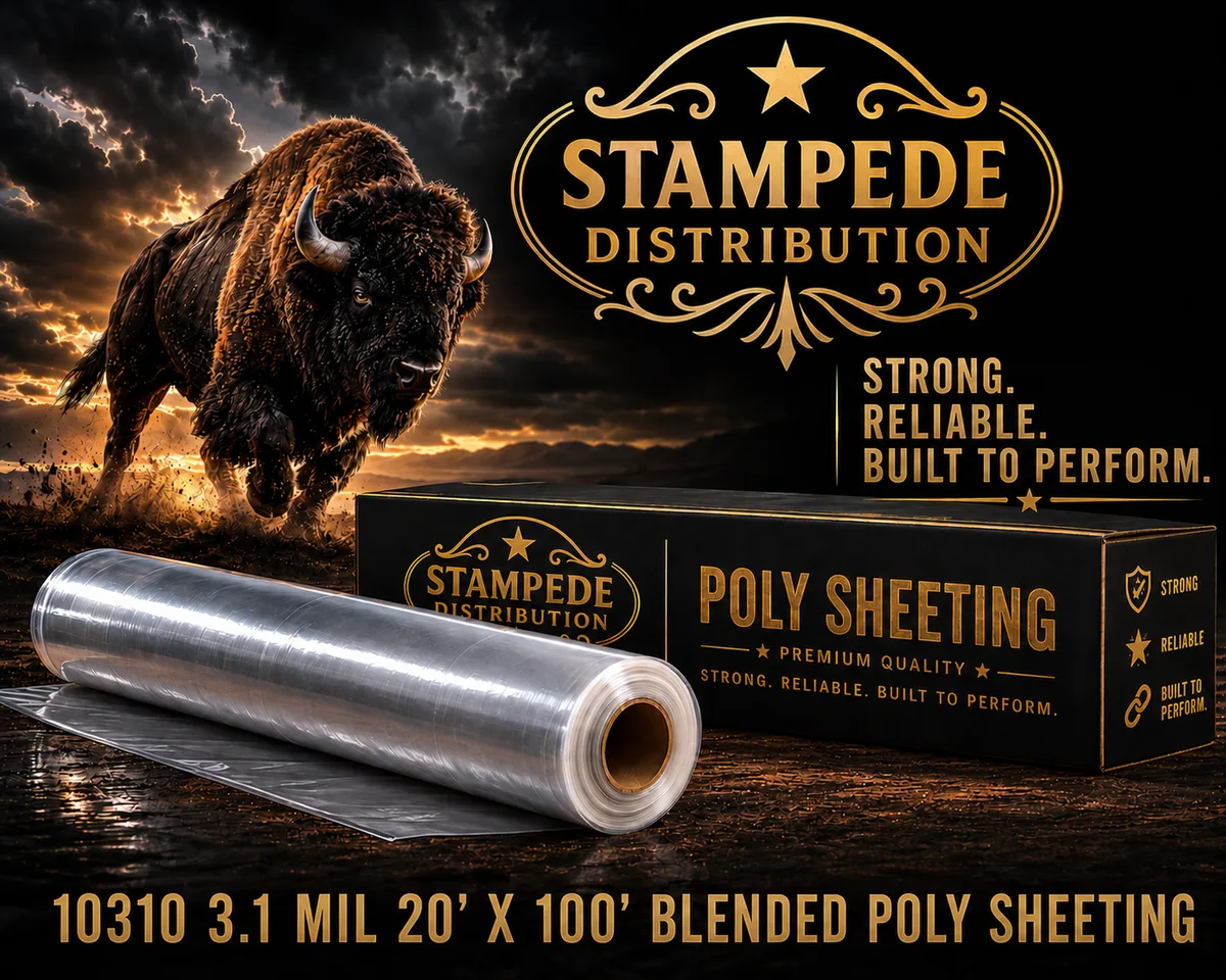10310 3.1 MIL 20' X 100' BLENDED POLY SHEETING