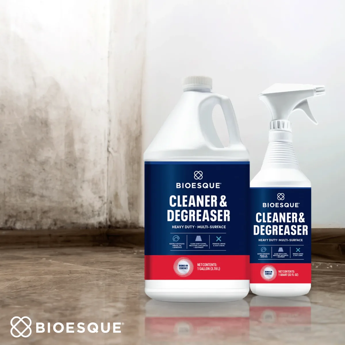 11002 BIOESQUE HEAVY DUTY CLEANER & DEGREASER, 1-GAL #BHDCD8, view 2