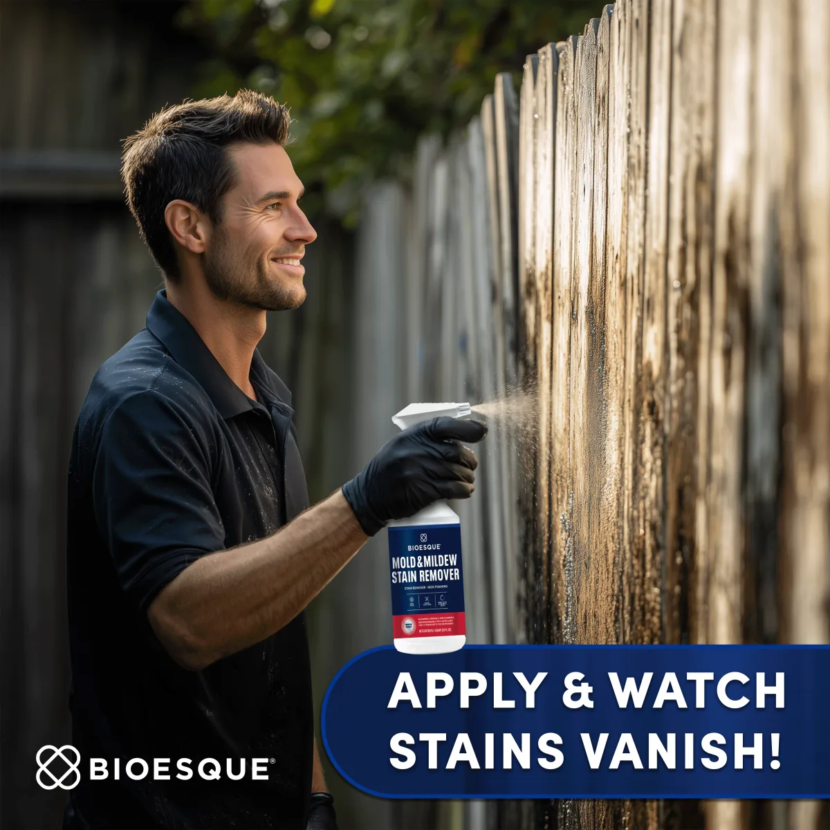 11003 BIOESQUE MOLD AND MILDEW STAIN REMOVER #BMMSR-4G 1GAL 4-GAL/CASE, SOLD BY GALLON, view 4