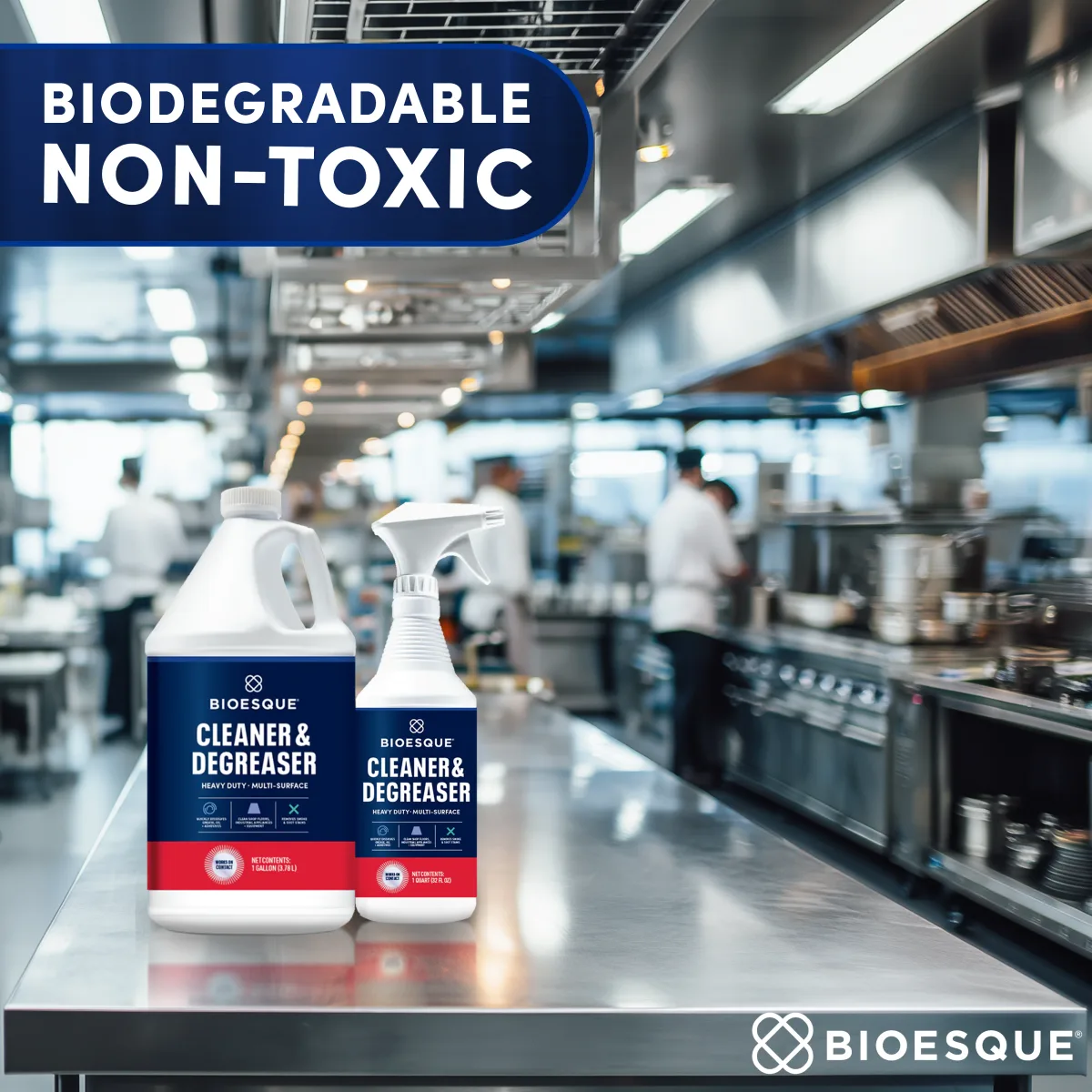 11005 BIOESQUE HEAVY DUTY CLEANER & DEGREASER, 55-GAL DRUM, view 4