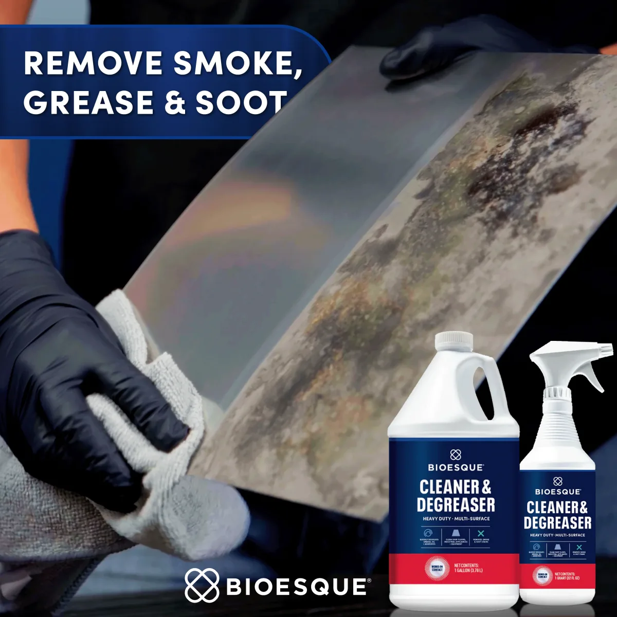 11005 BIOESQUE HEAVY DUTY CLEANER & DEGREASER, 55-GAL DRUM, view 5