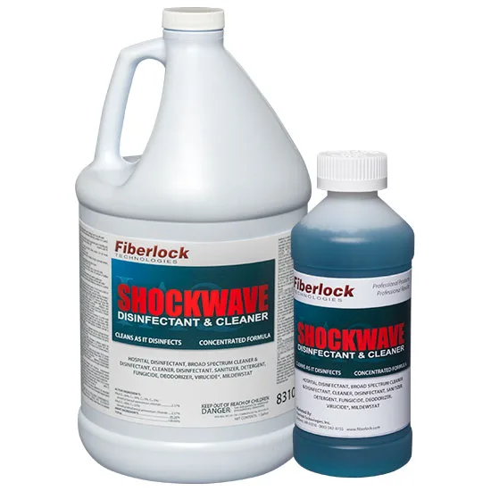 11010 FIBERLOCK 8310 SHOCKWAVE DISINFECTANT CLEANER, CONCENTRATE, 1 GAL