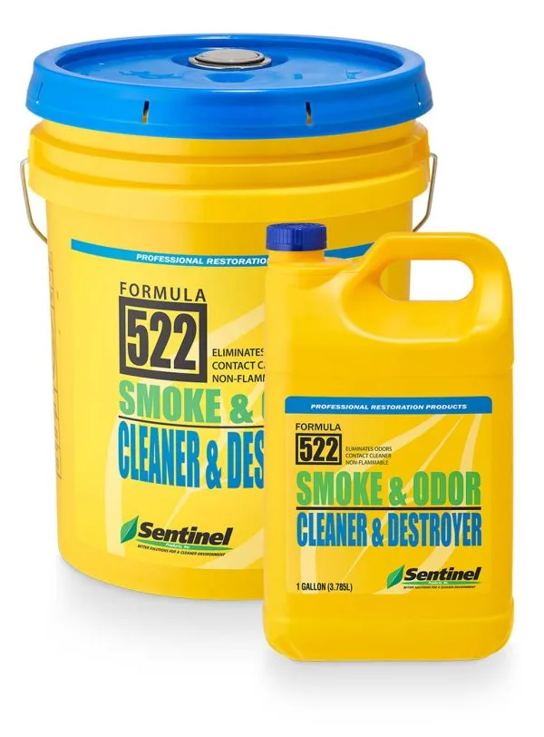 11022 SENTINEL 522 FRESH SCENT SMOKE AND ODOR DESTROYER/CLEANER, 1-GAL, view 3
