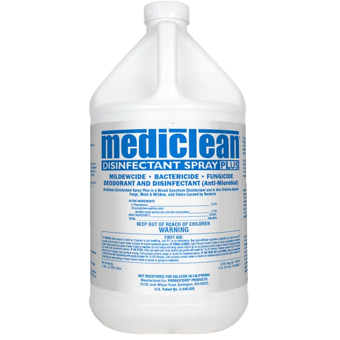 11037 MEDICLEAN DISINFECTANT SPRAY PLUS, SOLD BY GALLON, #108382, view 2