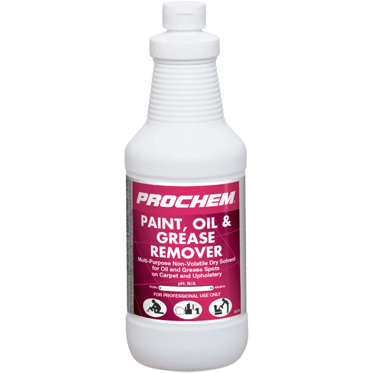 11049 PROCHEM B173 PAINT, OIL AND GREASE REMOVER, (POG) #101270, 12/CS, SOLD BY QUART