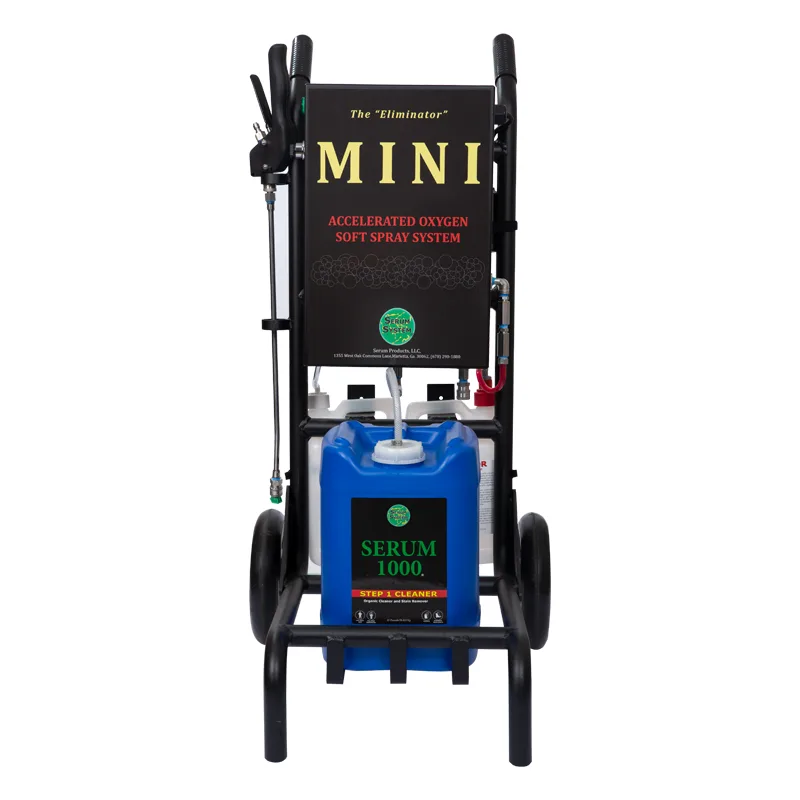 11070 LOW VOLUME,LOW PRESSURE SPRAY SYSTEM, MINI USA SPRAYS 0.4 GPM @ 40PSI, AUTO MIX CHEMICALS, 120 VAC, 60 CYCLE FOR SERUM 1000 #S-100837