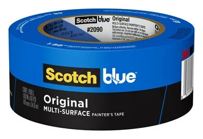 20103 3M SCOTHBRITE MASKING TAPE, BLUE PAINTERS TAPE, 1.88" X 60 YD, 24/CASE, SOLD BY ROLL
