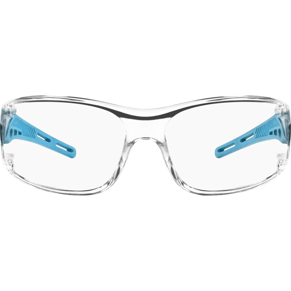 29996 SAFETY GLASSES, ANTI FOG, POLYCABONATE LENS, BLUE AND CLEAR, IRONWEAR ITEM 3125-B-C/A, view 2