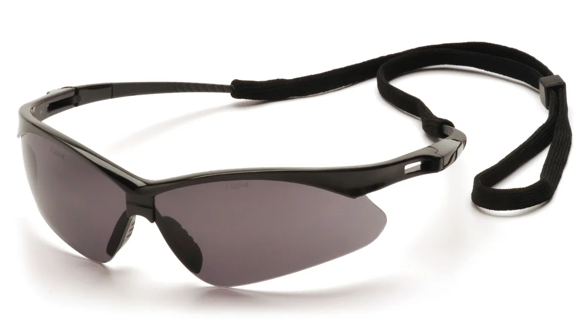31009 SAFETY GLASSES, PMXTREME ANIT FOG, DARK LENS, ITEM # SC6320STP