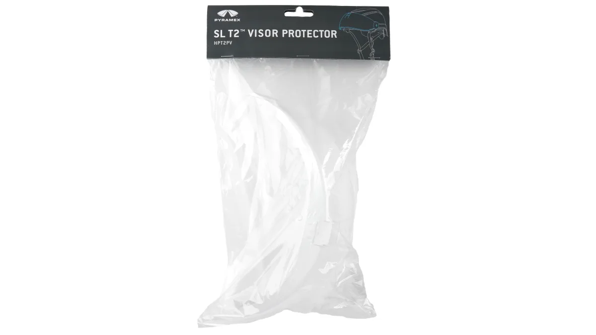 32014 PYRAMEX, HPT2PV COVER FOR VISOR LENS FOR THE HPT2611 HELMET HARD HATS, 6/BOX, SOLD BY EACH, view 5