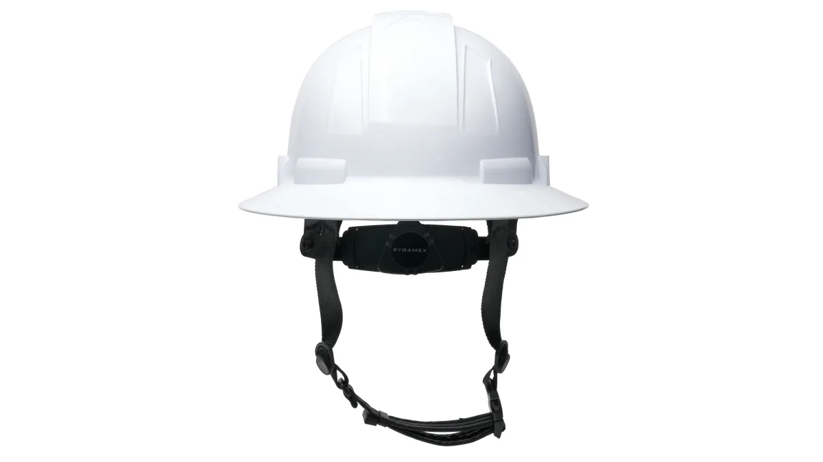 32016 PYRAMEX HPT256160 SL TYPE 2 FULL BRIM STYLE HARD HAT, COLOR BLUE, 6/BOX, SOLD BY EACH, view 3