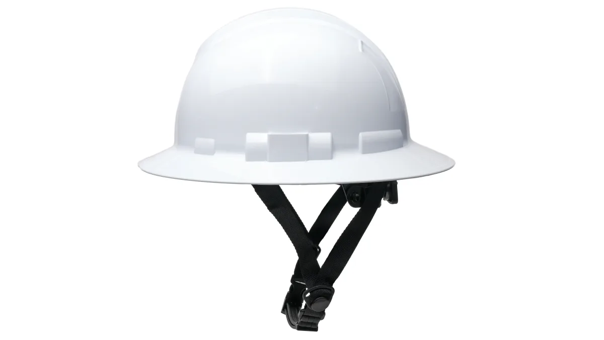 32016 PYRAMEX HPT256160 SL TYPE 2 FULL BRIM STYLE HARD HAT, COLOR BLUE, 6/BOX, SOLD BY EACH, view 5