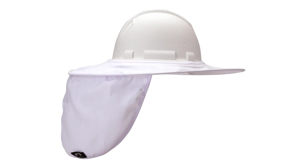 32017 PYRAMEX HARD HAT SHADE-WHITE ITEM HPSHADE10