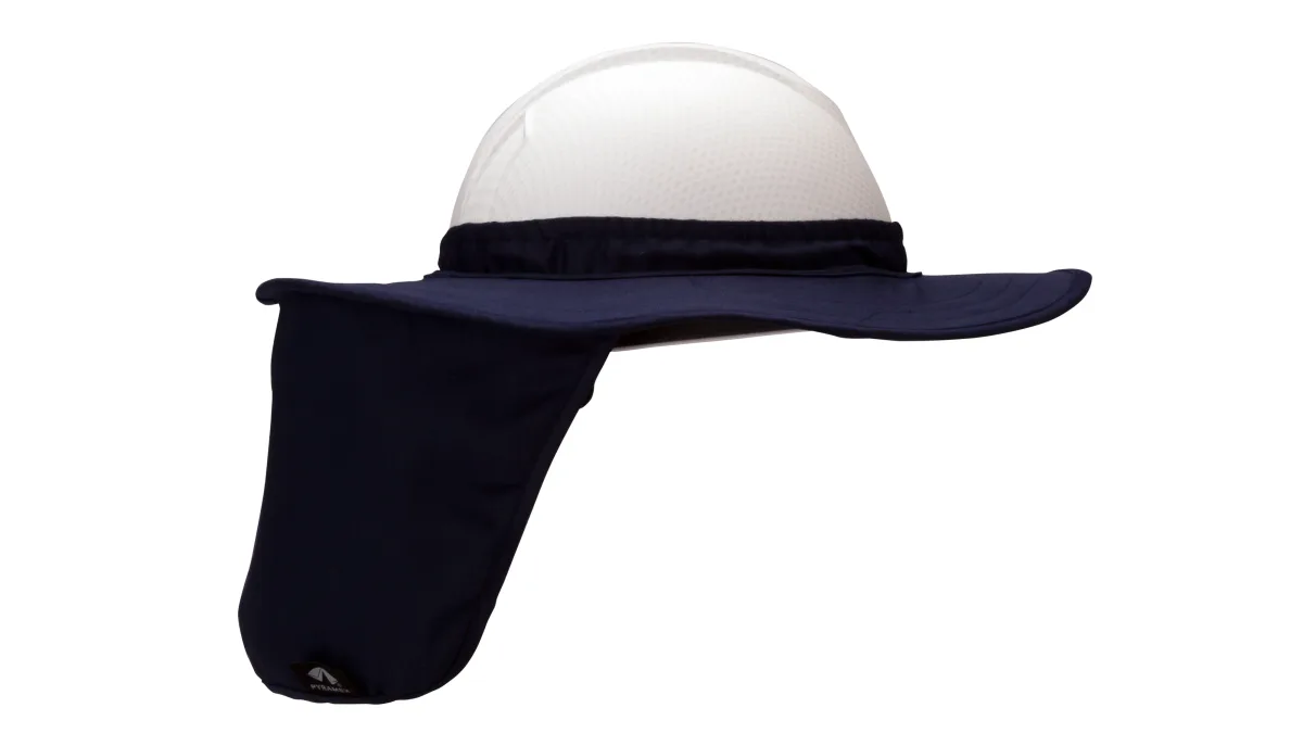 32017 PYRAMEX HARD HAT SHADE-WHITE ITEM HPSHADE10, view 4