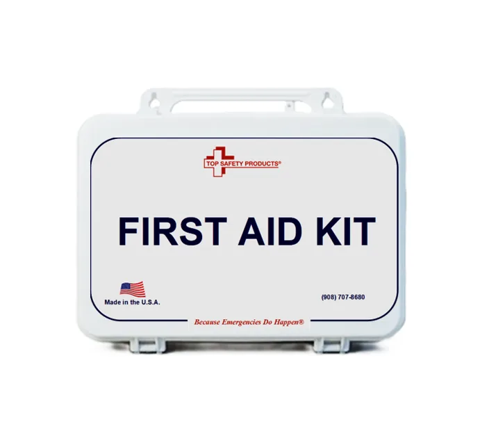 33120 GENERAL USE 25 PERSON FIRST AID KIT #25, PLASTIC CASE, ITEM #640-027G