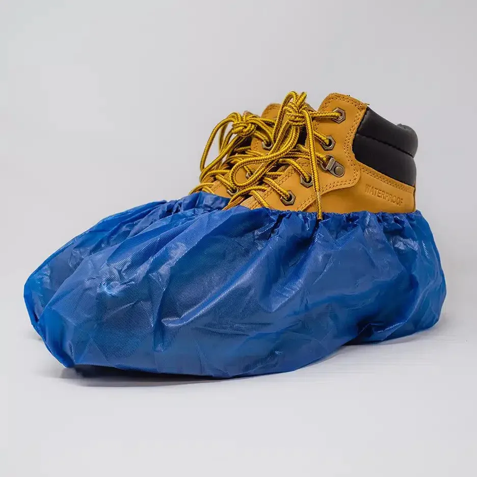 33191 SHUBEE WATERPROOF SHOE COVERS, DK BLUE,40 PR/BOX, 3 BX/CASE, ONE SIZE, ITEM CSB SCWP DB