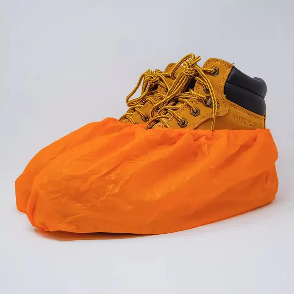 33193 SHUBEE WATERPROOF SHOE COVERS, ORANGE, 40 PR/BOX, 3 BX/CASE, ONE SIZE, ITEM CSB SCWP OR