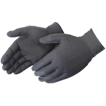 33600 DURASKIN 6-MIL BLACK NITRILE DISPOSABLE GLOVES, SMALL, POWDER FREE, 50 PAIR PER BOX, #2016BKTS