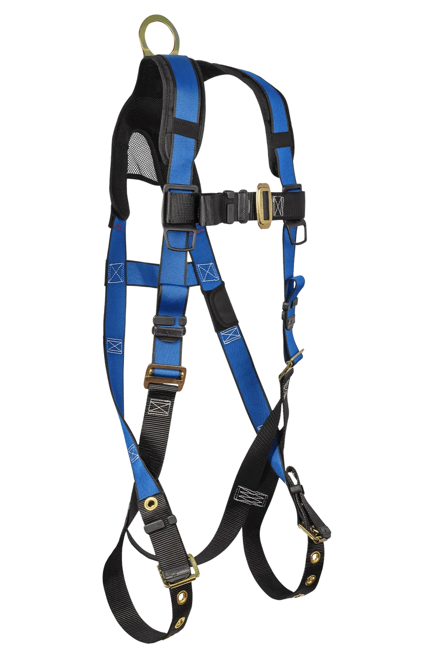 34000 FALLTECH #7016BXS CONTRACTOR HD, FULL BODY HARNESS, NON-BELTED, UNIFIT, SIZE XS