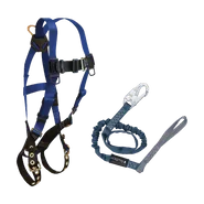 34004 FALLTECH #CMB168259L SAFETY HARNESS AND 6' LANYARD KIT IN PAIL, UNIVERSAL SIZE, INCLUDES #7016 HARNESS AND 8259L LANYARD, view 4