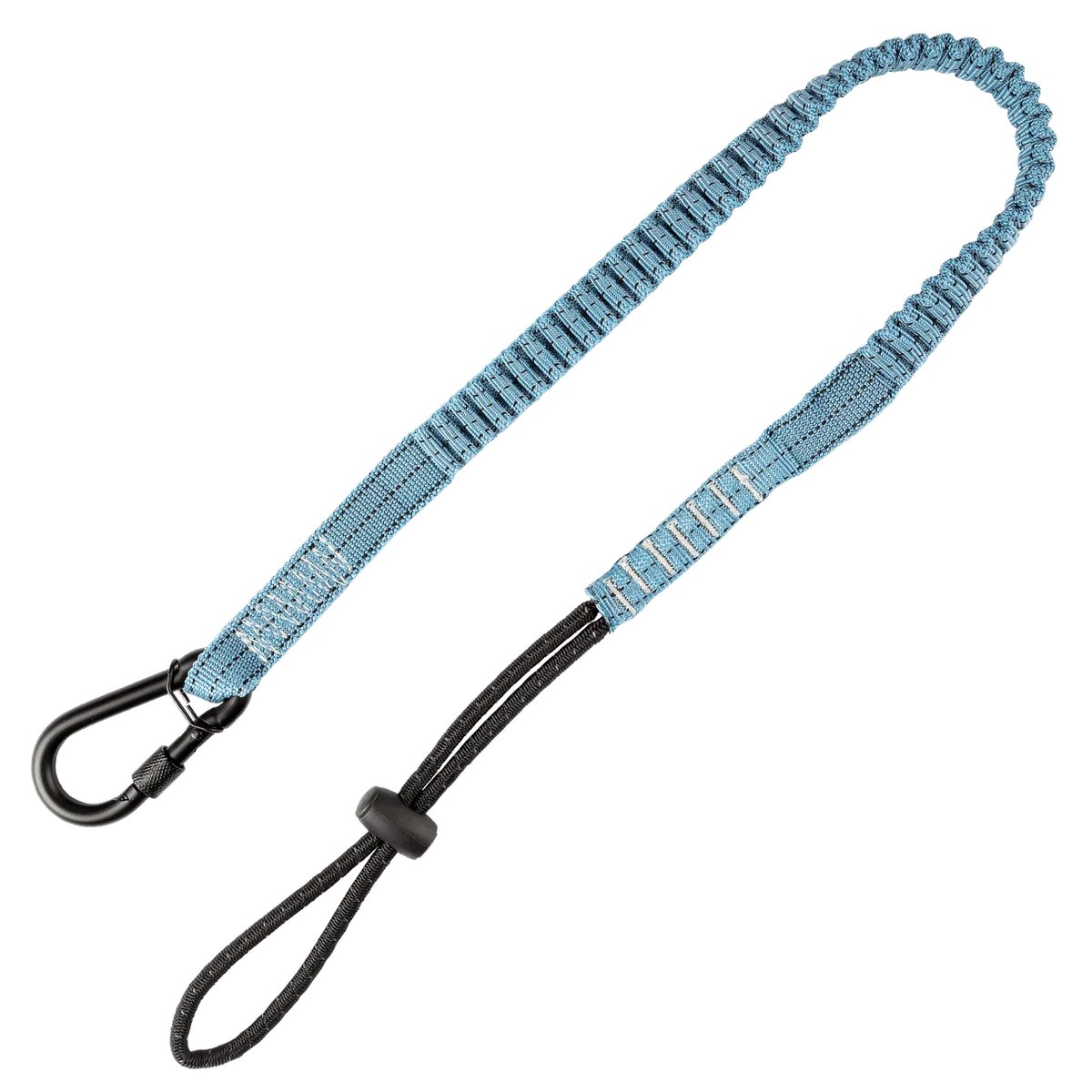 34013 FALLTECH TOOL TETHER.15-LB, WITH CHOKE-ON CINCH-LOOP AND STEEL SCREWGATE CARABINER, 36" 10/PK ITEM 5029B10