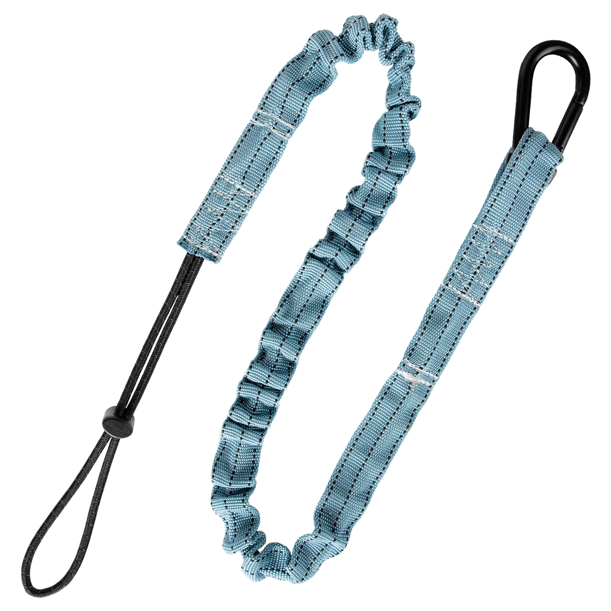 34019 FALLTECH TOOL TETHER. 5-LB, WITH CHOKE-ON CINCH-LOOP AND STEEL CARABINER, 36" 10/ PK ITEM 5027B10