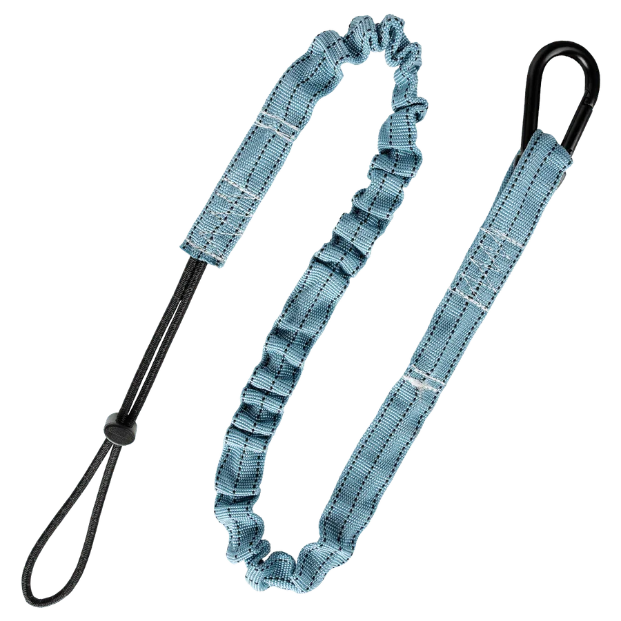 34019 FALLTECH TOOL TETHER. 5-LB, WITH CHOKE-ON CINCH-LOOP AND STEEL CARABINER, 36" 10/ PK ITEM 5027B10, view 3