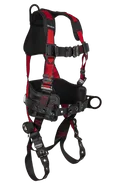 34021 FALLTECH FULL BODY HARNESS TRADESMAN PRO 3D CONSTRUCTION BELTED, TONGUE BUCKLE LEG, ADJUSTMENTS, SZ. SMALL/MED. ITEM 7078CSM, view 2