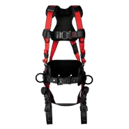 34021 FALLTECH FULL BODY HARNESS TRADESMAN PRO 3D CONSTRUCTION BELTED, TONGUE BUCKLE LEG, ADJUSTMENTS, SZ. SMALL/MED. ITEM 7078CSM, view 3