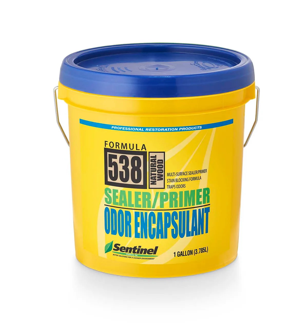 50001 SENTINEL SEALER/PRIMER FORMULA 538 SMOKE/ODOR ENCAPSULANT, WOOD, 5 -GAL PAIL ITEM 538NAT/05, view 2