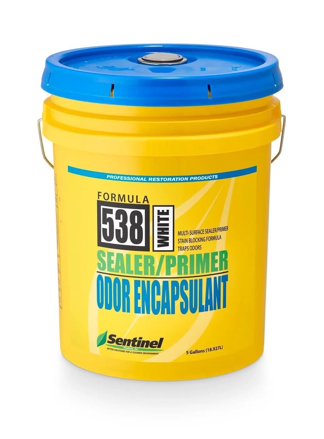 50008 SENTINEL SEALER/PRIMER FORMULA 538 SMOKE/ODOR ENCAPSULANT, WHITE, 5 -GAL PAIL ITEM 538W/05