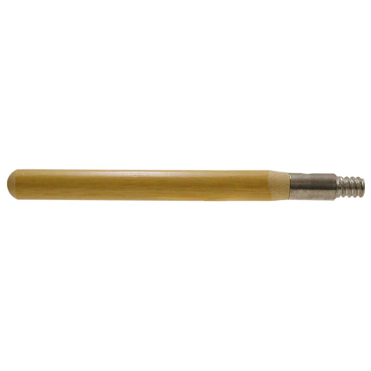 51018 B-60 METAL THREAD BROOM HANDLE, 1-1/8" DIA X 60" LONG
