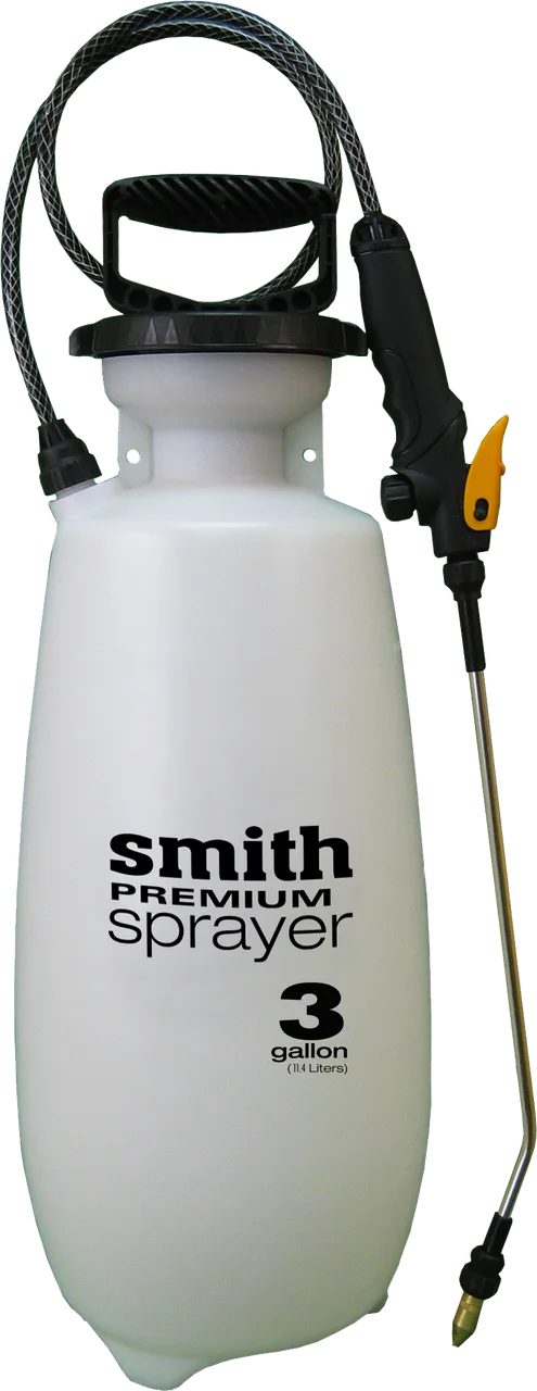 51041 SMITH 190365, D.B. MULTI-PURPOSE 3-GALLON PUMP SPRAYER W/ 18" WAND, 36" HOSE