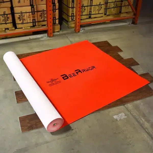 53085 BEEARMOR DISPOSABLE ABSORBENT SURFACE PROTECTION, 39"X 100" ROLL, RED, ITEM DSB BEEARM RED