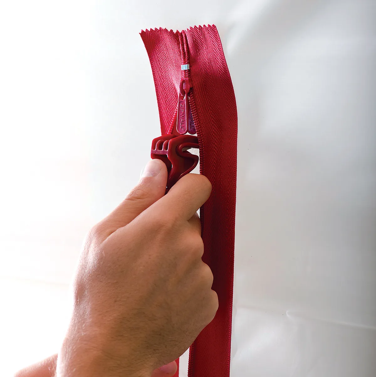 53100 ZIPWALL HEAVY-DUTY ZIPPER 2-PACK INCLUDES, TWO HEAVY-DUTY ZIPPERS, TWO FLAP HOOKS, AND A ZIPPERKNIFE, HDAZ2, view 4
