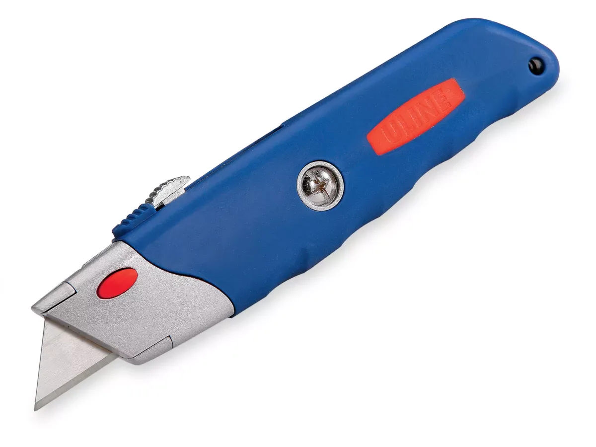 53109 RETRACTABLE UTILITY KNIFE WITH SAFEGRIP