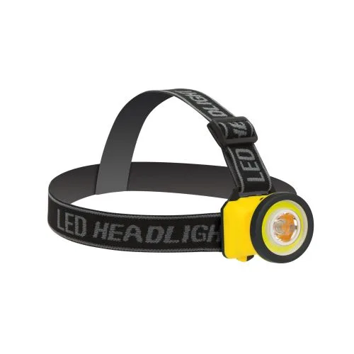 53115 WARNER 11265 160/70 LUMEN HEADLAMP, 3W WITH ELASTIC STRAPS, 3-AAA BATTERIES INCLUDED