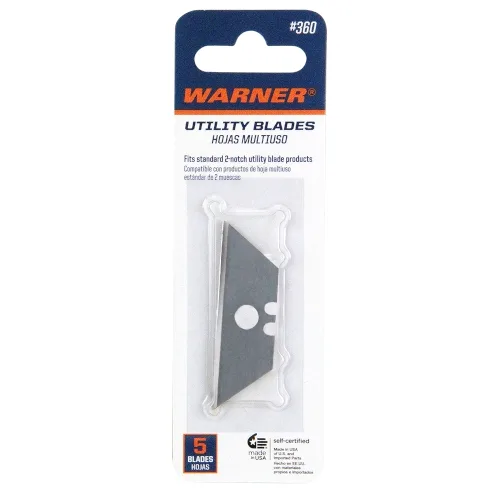 53165 UTILITY BLADES FOR UTILITY KNIVES HEAVY DUTY, 10/PACK ITEM SKU360 /048661003602