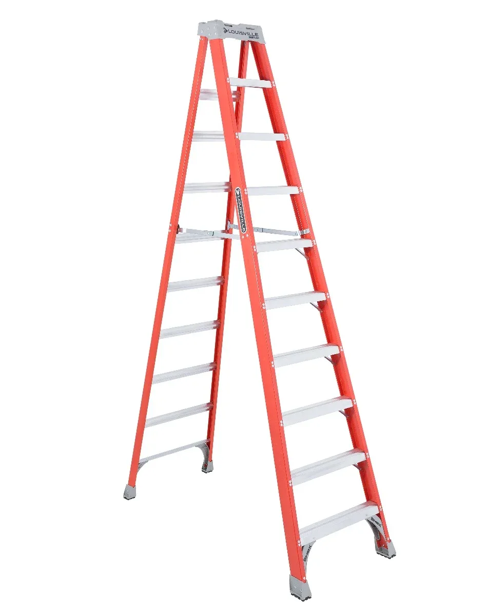 60010 FS1510 10' FIBERGLASS STEPLADDER, TYPE 1A, 300 LB