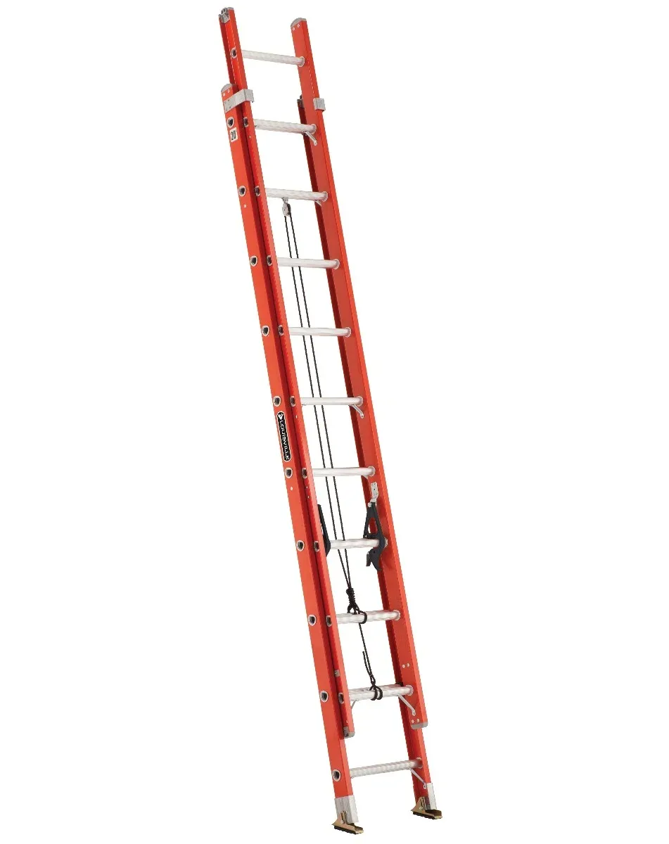 60020 FE3220 20' EXTENSION LADDER, FIBERGLASS, TYPA 1A, 300 LB CAPACITY