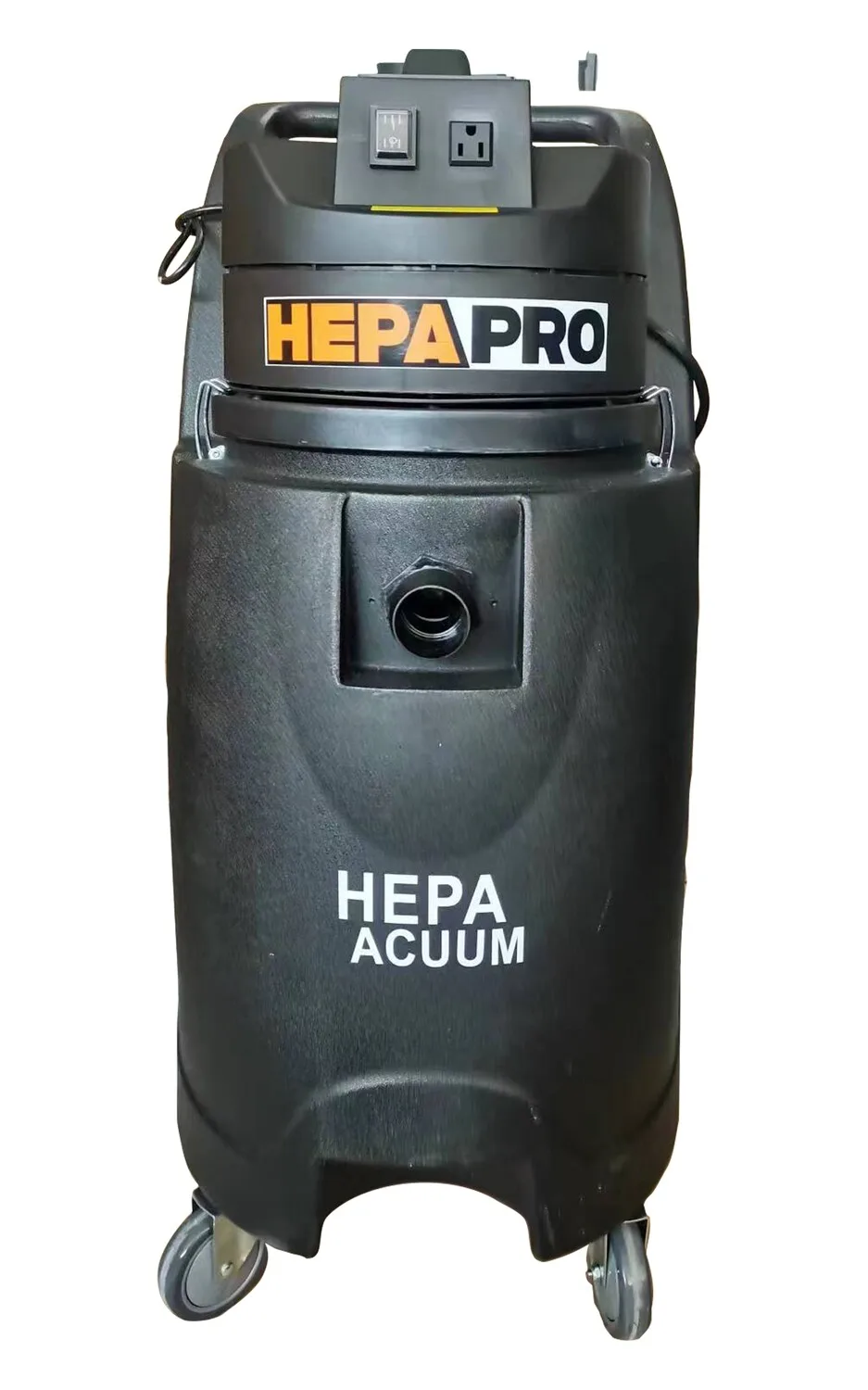90034 #125-1212-20 HEPAPRO 20 20-GALLON HEPA VACUUM,DRY ONLY, 110CFM, 2HP MOTOR, W/50' CORD, INCLUDES TOOL KIT 4 PER PALLET, SOLD BY EACH