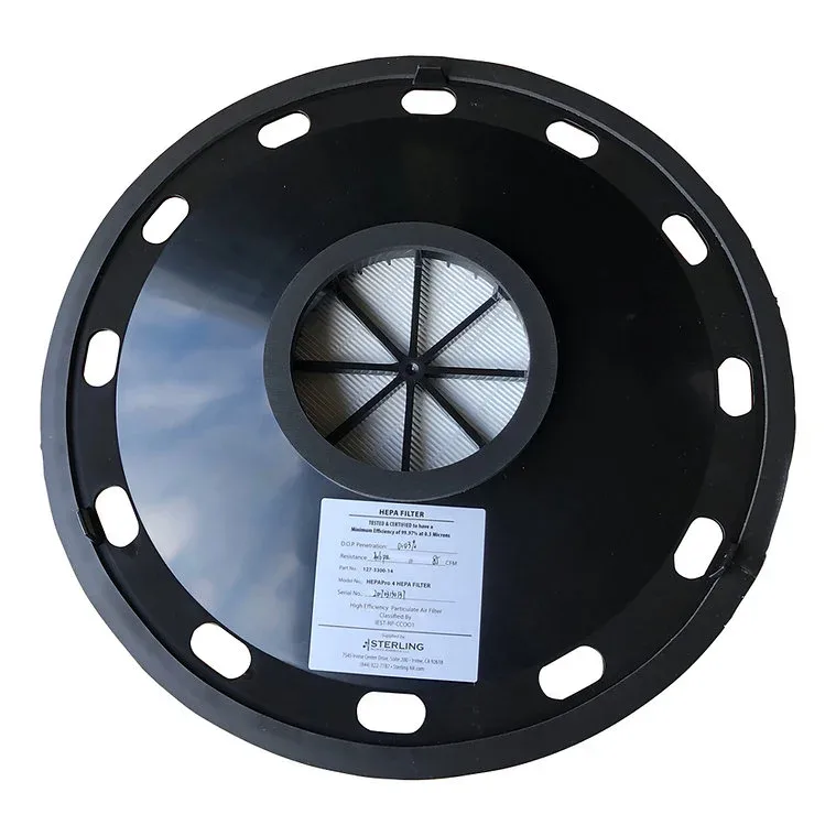90048 HEPAPRO HEPA FILTER ASSEMBLY FOR THE HEPAPRO 4 VACUUM ITEM 127-3300-14