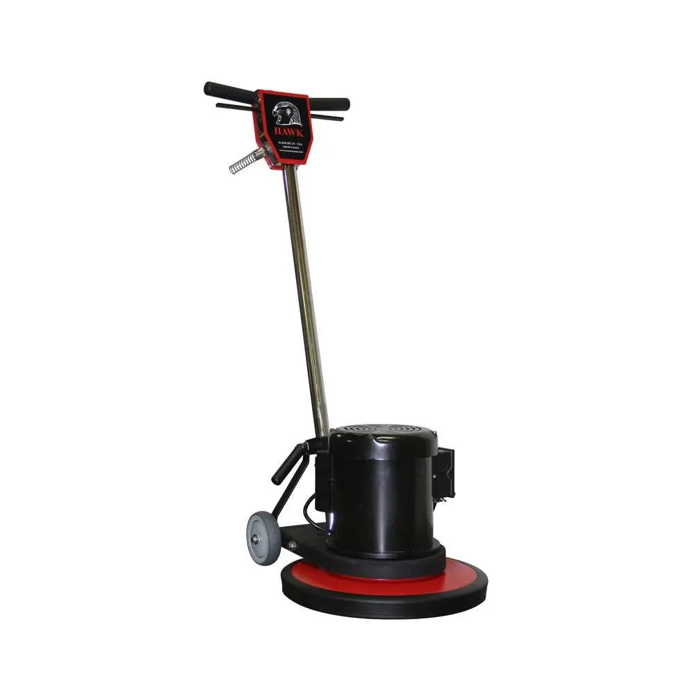 91110 HAWK BRUTE TEFC, 17" SEVERE DUTY FLOOR MACHINE W/XHD GEARS, 1-1/2 HP TEFC, 180AC, 115/230V, 60HZ. ITEM# F37-01-B