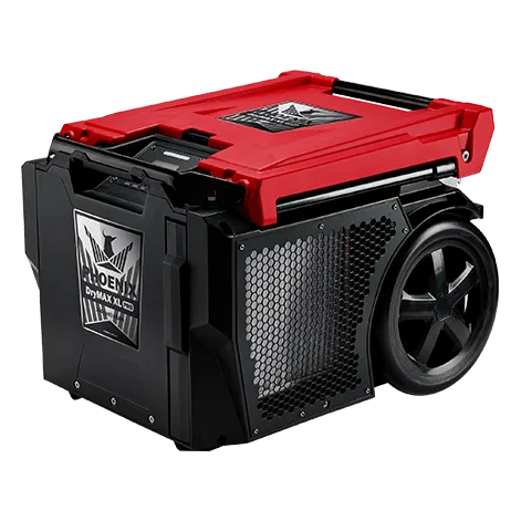 92000 PHOENIX DRYMAX XL PRO, BLUE, 2-POSITION HANDLE, 6.7 AMPS, 135 PPD @ AHAM 80f/60%RH, 12" WHEELS, #4045100-02