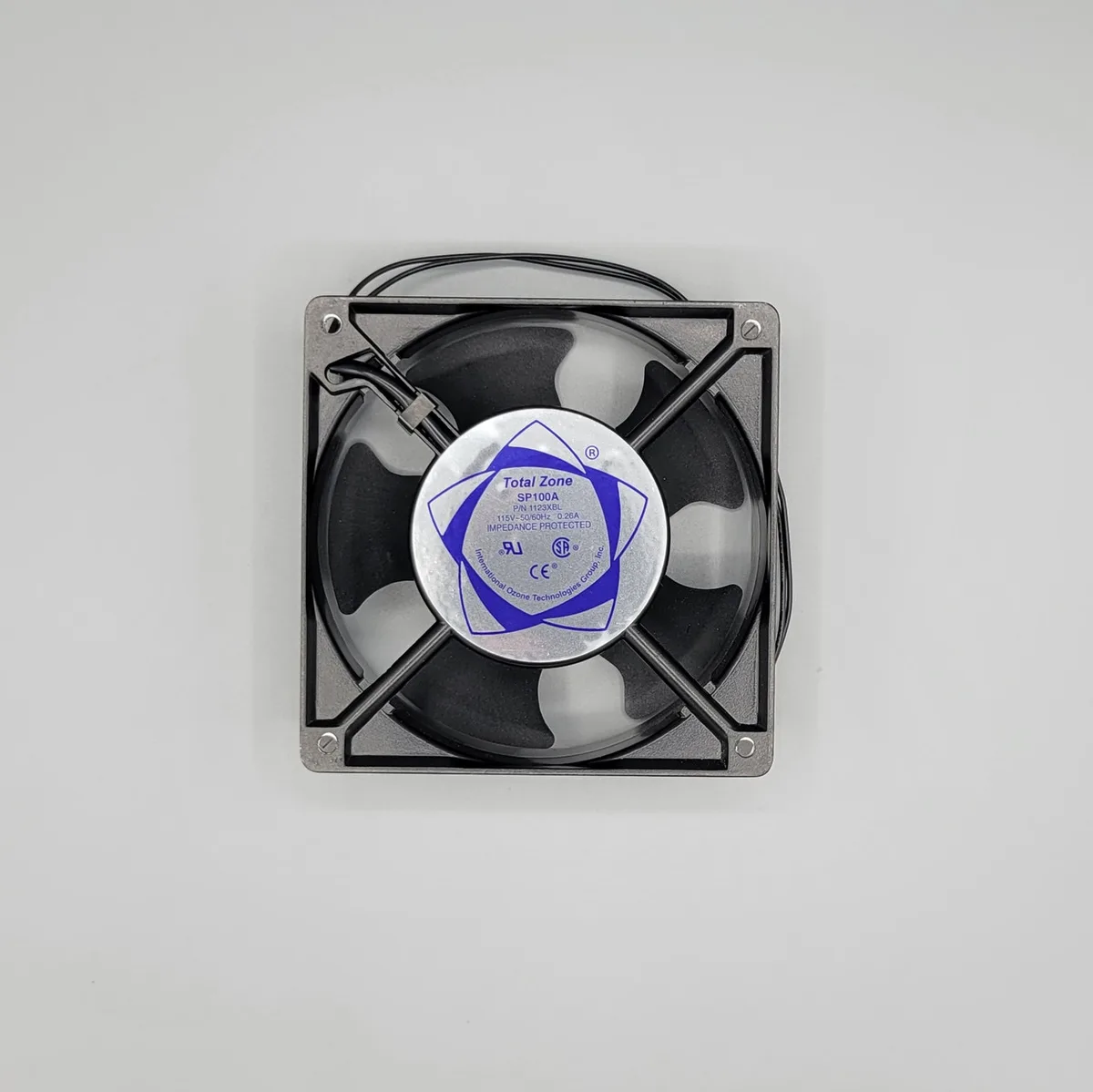 92030 FA-1 FAN, 100 CFM, FOR TZ-2 INTERNATIONAL OZONE HYDROXYL GENERATOR