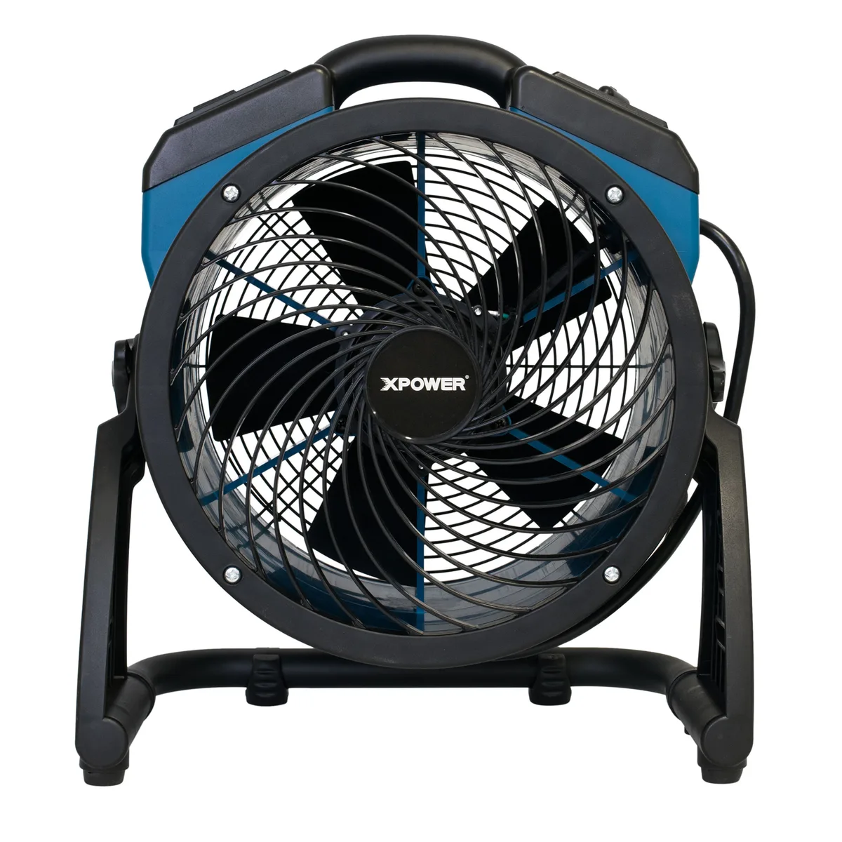 98985 XPOWER P-21AR INDUSTRIAL AXIAL AIR MOVER, 1100 CFM,0.6 AMP,AIRFLOW TO 120 FEET, STACK 6-HIGH FOR STORAGE, view 3